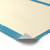 Populairste student van de maand de vertoning p va poster (Hoek)