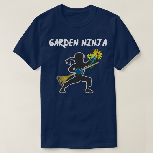 Populairste tuinbouwer Garden Ninja Gift Design T-shirt (Design voorkant)