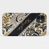 Popular CHIC DAMASK BLOK I phone 5 HOESJE (Achterkant (horizontaal))