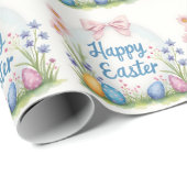 Popular Easter Eggs Beautiful Collection Cadeaupapier (Rol Hoek)