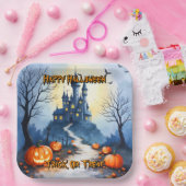 Popular Halloween Spooky Cute Collection Papieren Bordje (Feest)