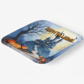 Popular Halloween Spooky Cute Collection Papieren Bordje (Gebogen)