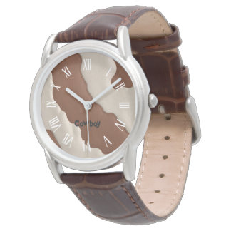 Popular Luxury Elegant Faux Cow Leather Collection Horloge