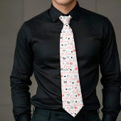 Popular Now Men’s Love Lettering Heart Tie Stropdas