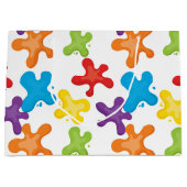 Popular Paint spzweeft artiest party gift bag Large Cadeautasje (Voorkant)