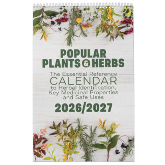 Popular Plants & Herbs - Calendar 2026/2027 Kalender