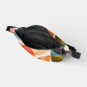Popular Retro Abstract Squares Collectie Heuptasje (Open)