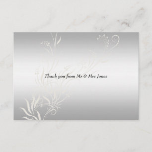 Popular Silver Weddenschap Bedankt