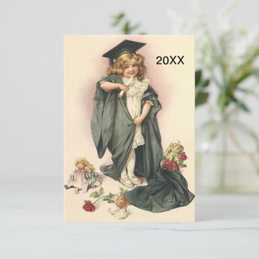 Popular  Style Graduation Invitations 2012 Kaart (Staand voorkant)
