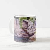 Popular W.Va. Zwemgat langs de rivier Gauley Koffiemok (Voorkant links)