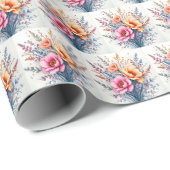 Popular Wildflowers Beautiful Luxury Collection Cadeaupapier (Rol Hoek)