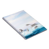 Populatie-dolfijnen Notitieboek (Rechterzijde)