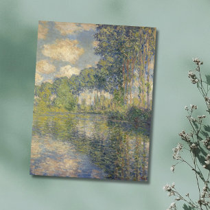 Populieren aan de Epte - Monet Briefkaart