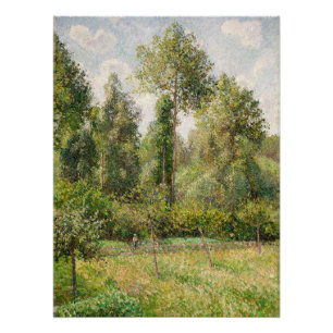 Populieren, Éragny Camille Pissarro Perfect Poster