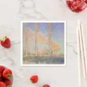 Populieren, impressionistisch landschap, Claude Mo Servet (Insitu)