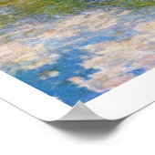 Populieren in de ECB door Claude Monet Poster (Hoek)