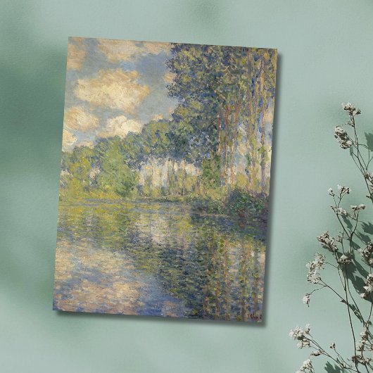 Populieren langs de Epte - Monet Briefkaart