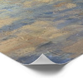 Populieren langs de Epte - Monet Poster (Hoek)