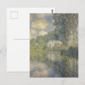 Populieren op de Epte - Monet Briefkaart (Voorkant / Achterkant)