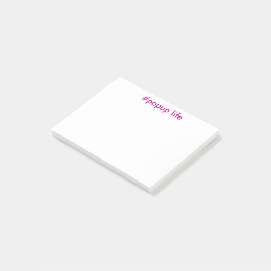 Popup Life Post-its Post-it® Notes (Schuin)