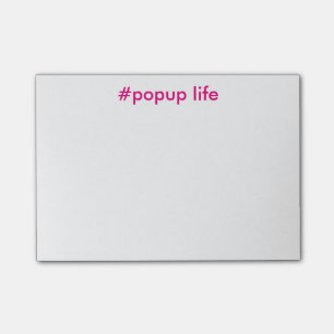 Popup Life Post-its Post-it® Notes