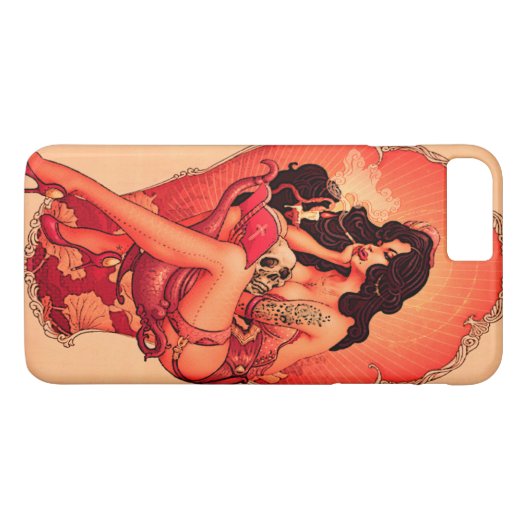 popupmeisje Case-Mate iPhone case (Achterkant (Horizontaal))