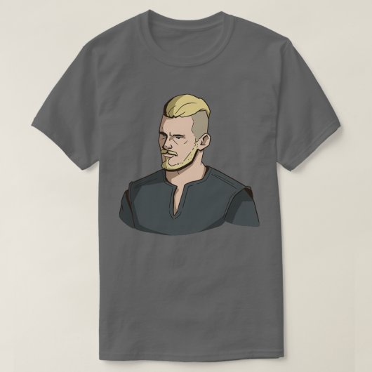 POPVERSE Vikings Bjorn Ironside T-shirt (Design voorkant)