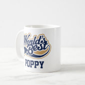 Popy Worlds Best Grandfather Gift Koffiemok (Voorkant links)