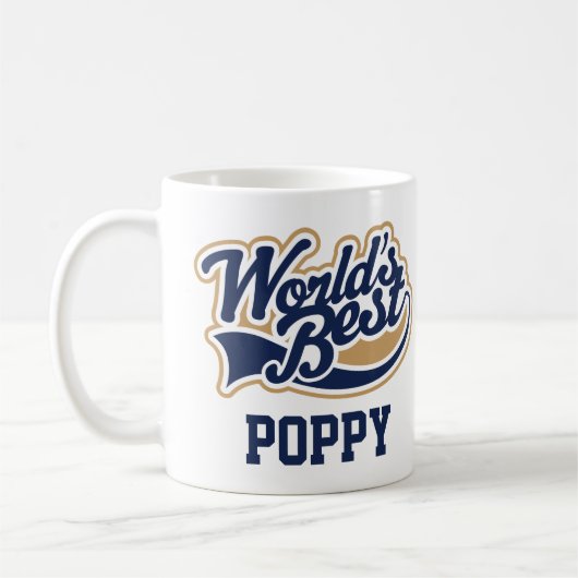 Popy Worlds Best Grandfather Gift Koffiemok (Links)