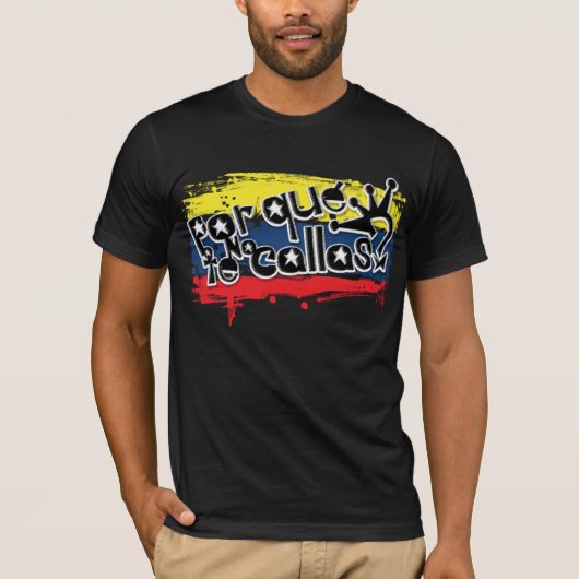 Por que no the callas Venezuela T-shirt (Voorkant)