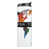 Por todo Mundo Thermosbeker (Gedraaid links)