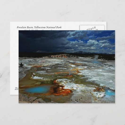 Porcelain Basin Briefkaart (Voorkant / Achterkant)