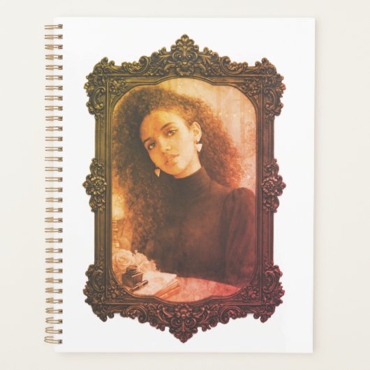 Porcelain Beauty Notebook for Girls & Teens | Eleg Planner (Voorkant)