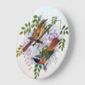 Porcelain Birds Grote Klok (Hoek)