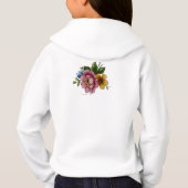 Porcelain Inspired Floral  Hoodie (Achterkant)