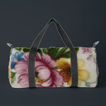 Porcelain Inspired Floral Plunjezak<br><div class="desc">Upgrade your travel style with this durable,  spacious,  and stylish duffle bag,  perfect for gym sessions,  weekend getaways,  and everyday adventures.</div>