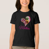 Porcelain Inspired Floral Tri-Blend Shirt (Voorkant)