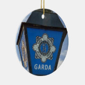 Porcelain Irish Garda Police kerstversiering Keramisch Ornament (Rechts)