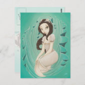 Porcelain - Mermaid Post Card Briefkaart (Voorkant / Achterkant)