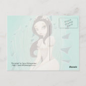 Porcelain - Mermaid Post Card Briefkaart (Achterkant)
