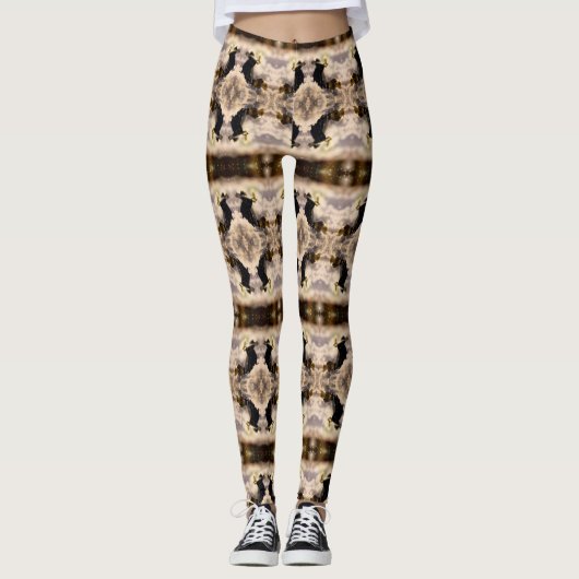 Porcelain Nights V Leggings (Voorkant)