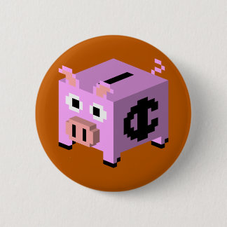 Porcelain Pork Ronde Button 5,7 Cm