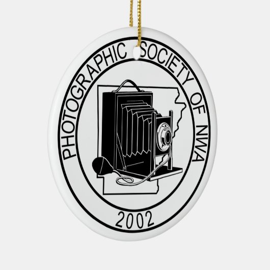 Porcelain PSNWA Crest Ornament (Rechts)