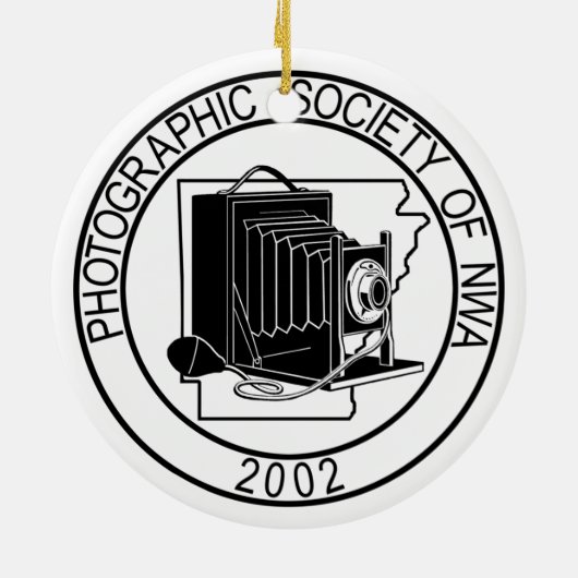 Porcelain PSNWA Crest Ornament (Achterkant)