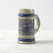 Porcelain Stein - Gepersonaliseerd Bierpul (Voorkant rechts)