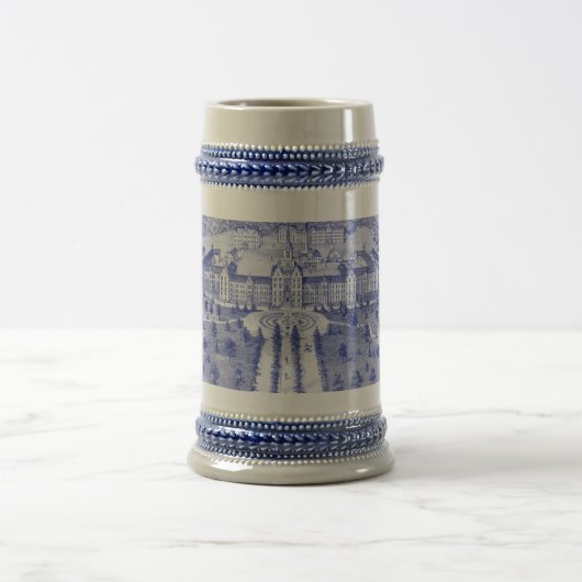 Porcelain Stein - Gepersonaliseerd Bierpul (Center)