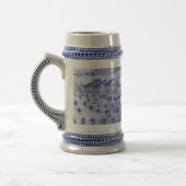 Porcelain Stein - Gepersonaliseerd Bierpul (Links)