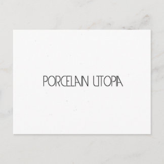 Porcelain Utopia Briefkaart