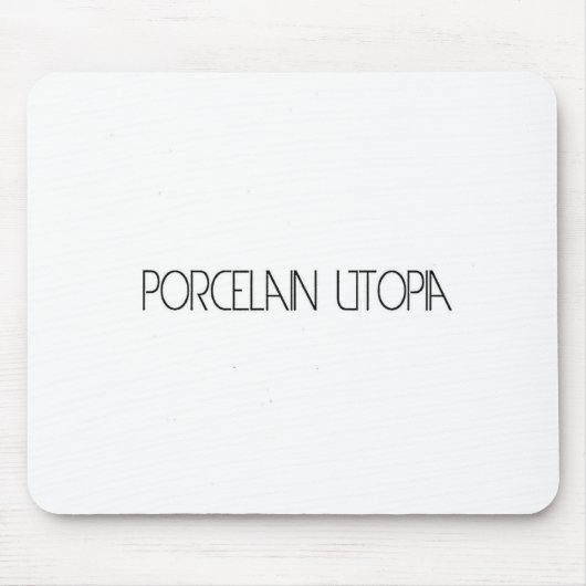 Porcelain Utopia Muismat (Voorkant)