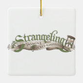 Porcelina keramische versiering keramisch ornament (Achterkant)